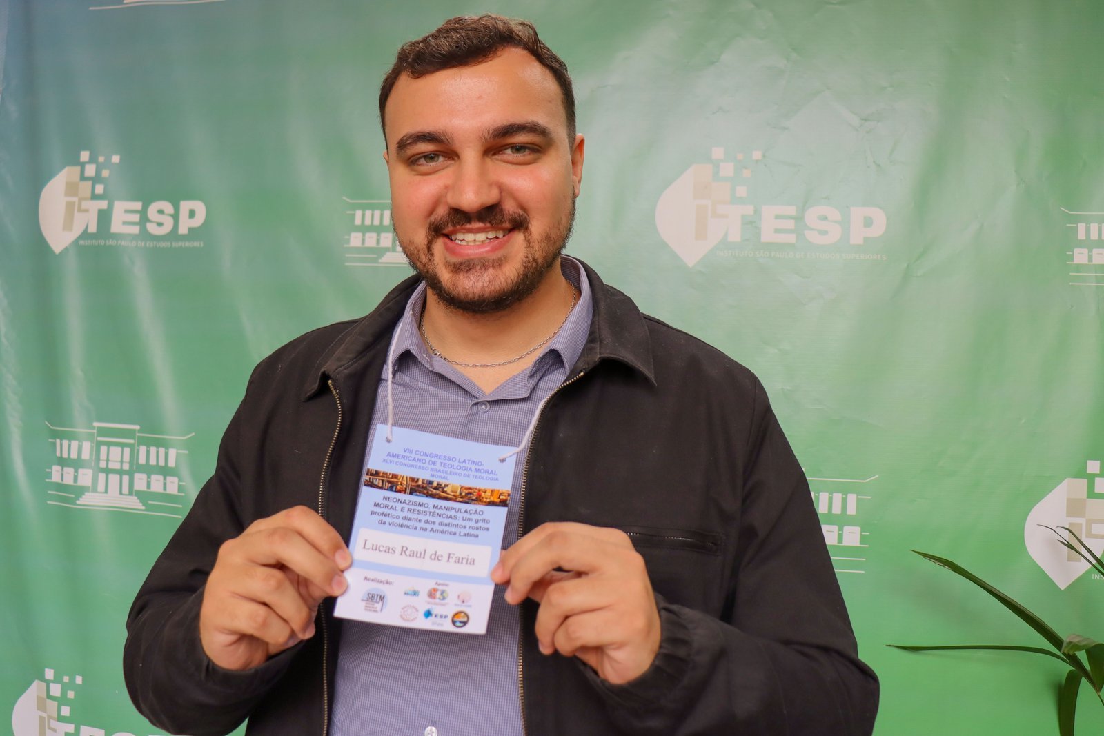 Aluno do ITESP Apresenta sobre os desafios à formação em Congresso de Teologia Moral