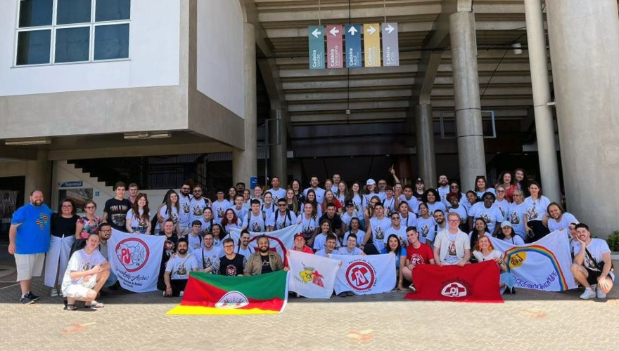 Aluno do ITESP Participa do Encontro Nacional da Pastoral da Juventude em Aparecida/SP