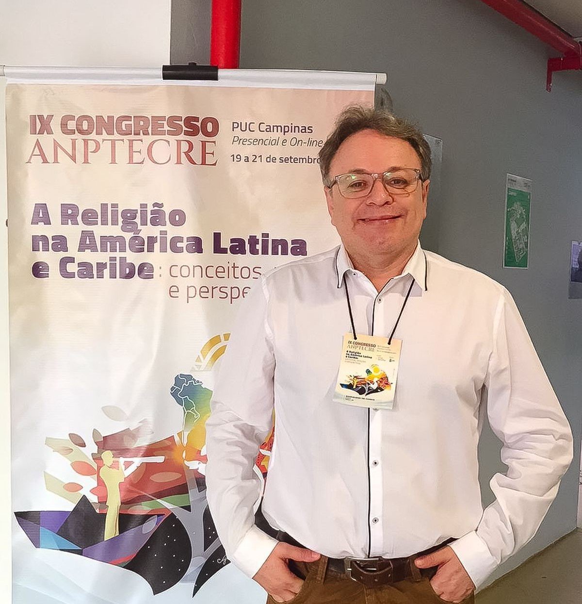 Prof. Dr. Edevilson Godoy enriquece o IX Congresso da ANPTECRE na PUC/Campinas
