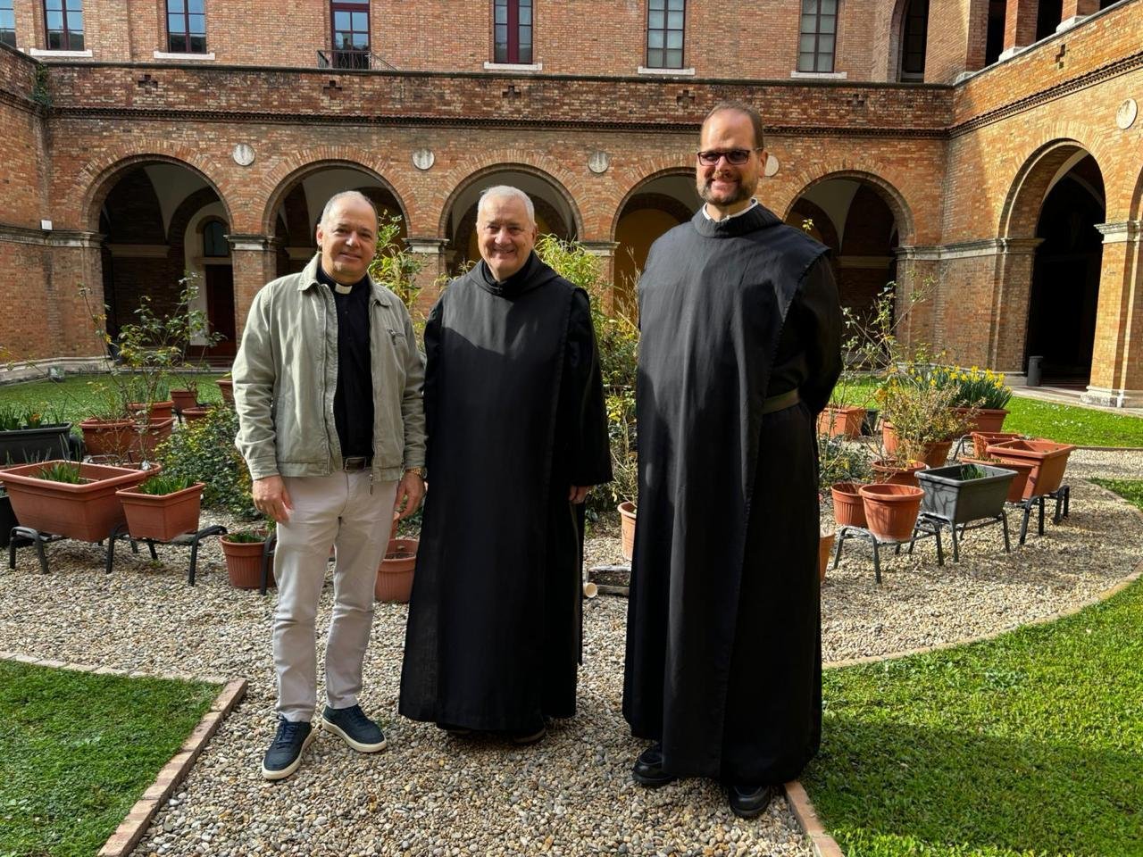 Diretor do ITESP fortalece parceria com Pontifício Ateneo Sant’Anselmo em visita a Roma