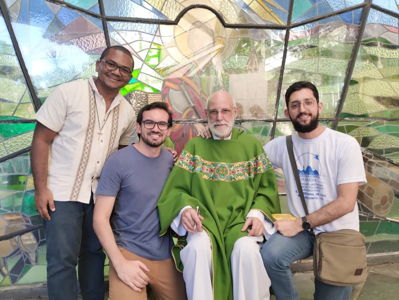 Alunos do ITESP participam de celebração dominical com Pe. Júlio Lancellotti na Mooca
