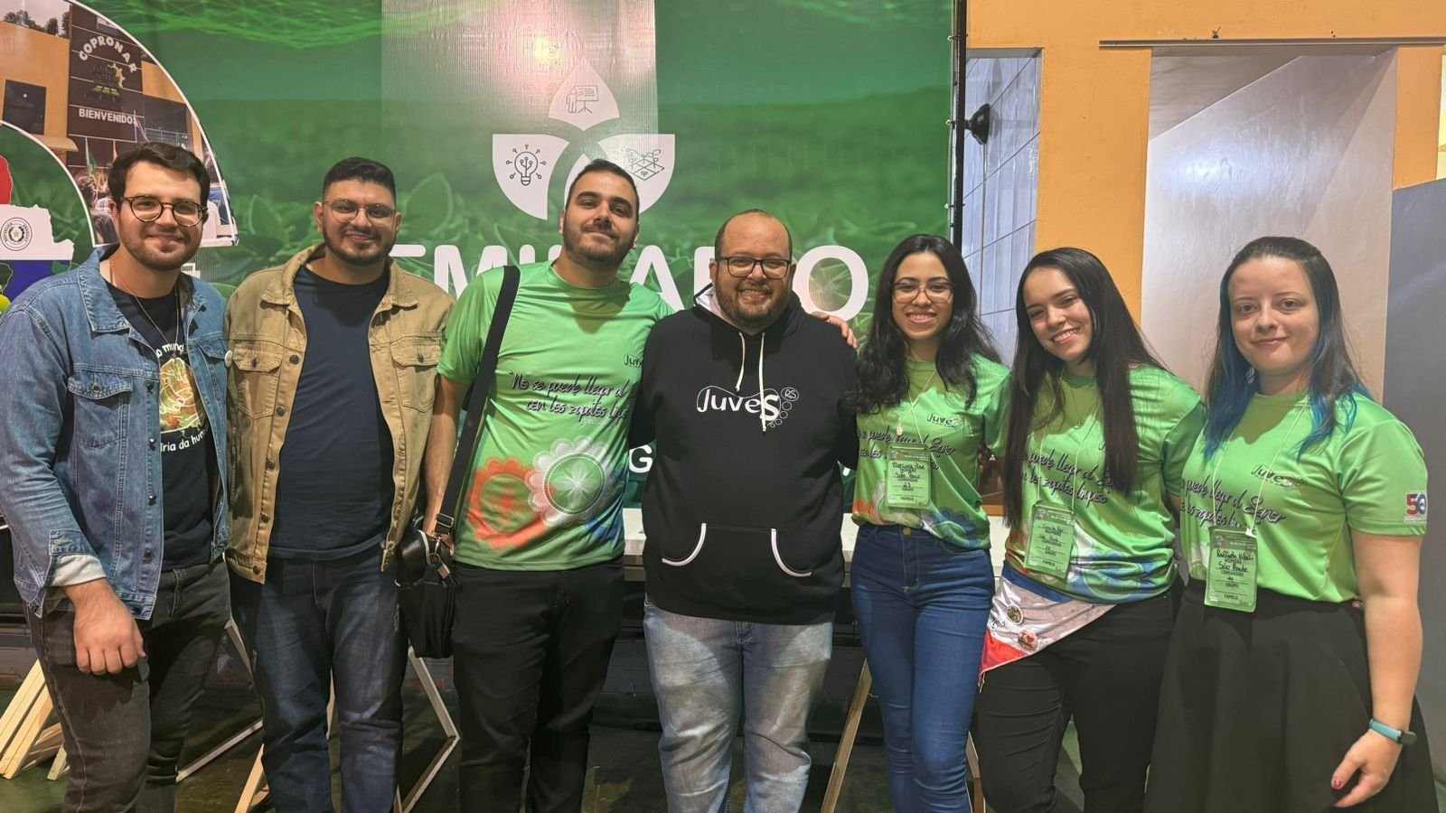 Alunos do ITESP representam Brasil em encontro Internacional da Juventude Scalabriniana no Paraguai