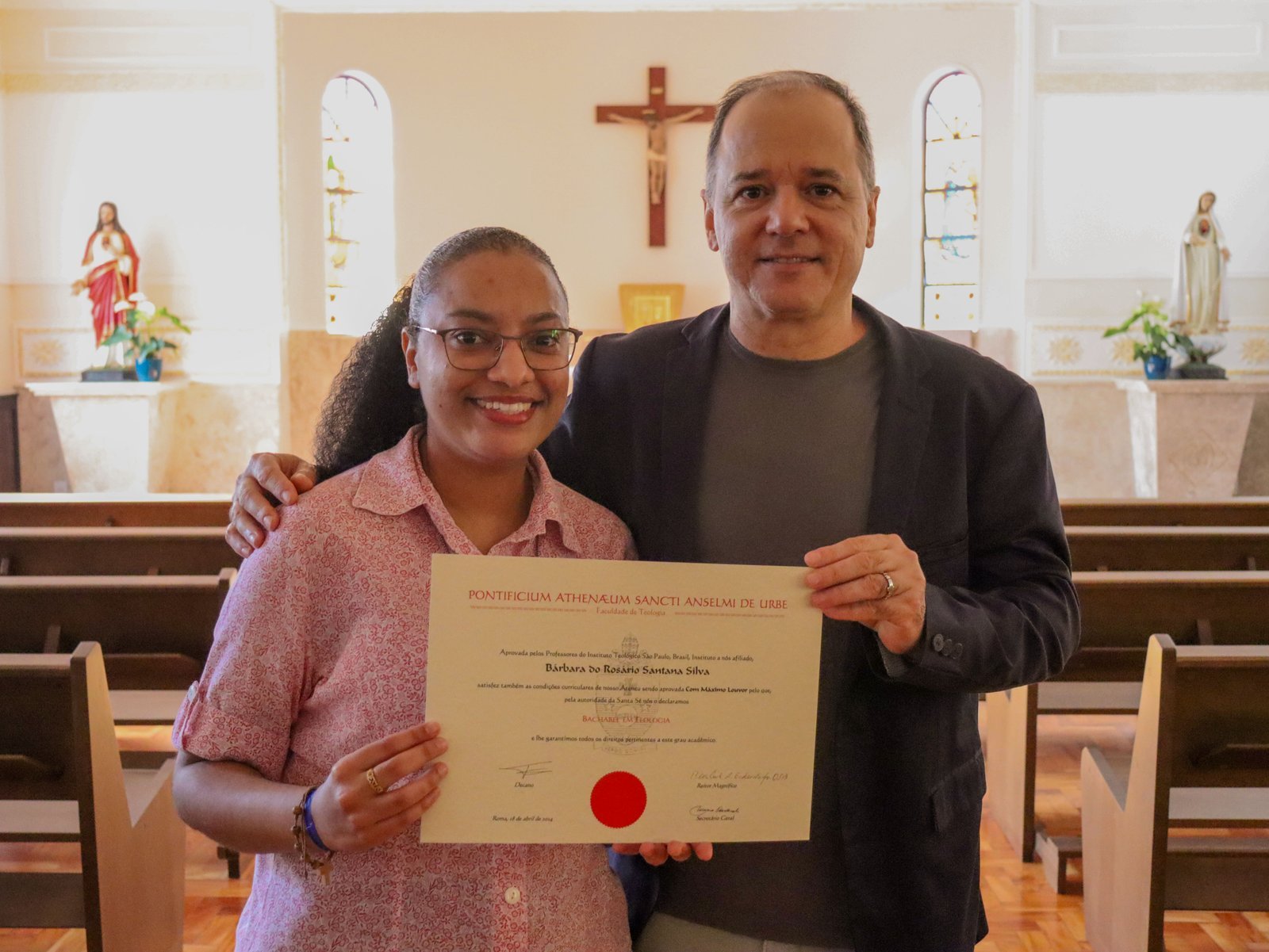 ITESP conquista certificação pontifícia para mulheres, ampliando reconhecimento internacional
