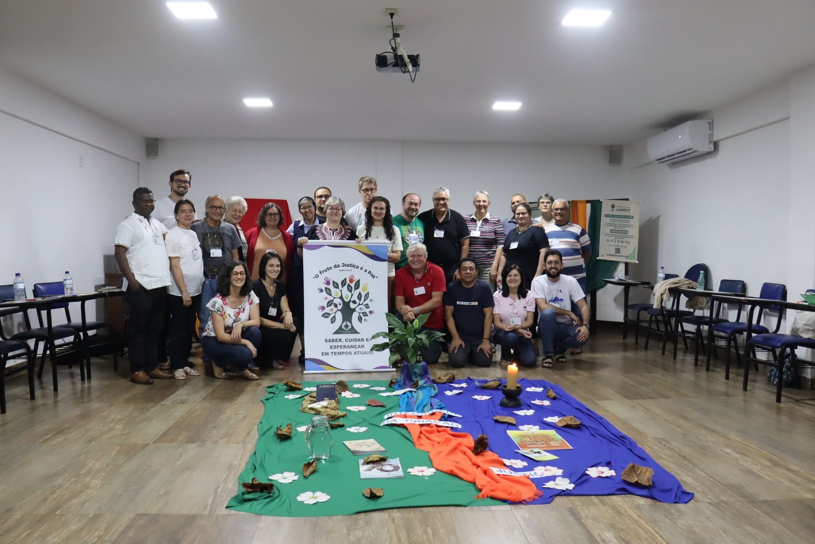 Alunos do ITESP participam de encontro internacional em Brasília e fortalecem ações de justiça e paz