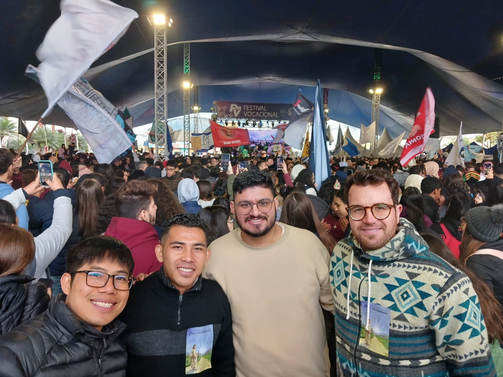 Alunos do ITESP enriquecem formação com participação na feira vocacional e pastoral da diocese de Santo André