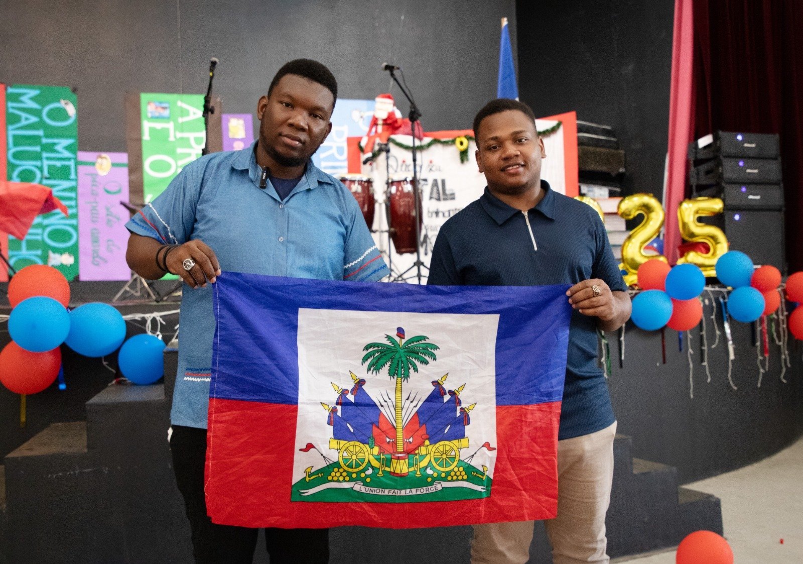 Celebração cultural e solidariedade: Alunos do ITESP comemoram Independência do Haiti com comunidade haitiana