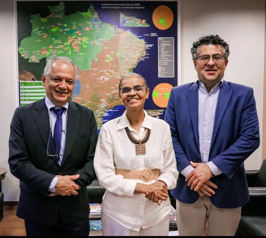 Diálogo entre Fé, Ciência e Ecologia: Professor do ITESP se reúne com Marina Silva e fortalece conexão entre Teologia e Meio Ambiente