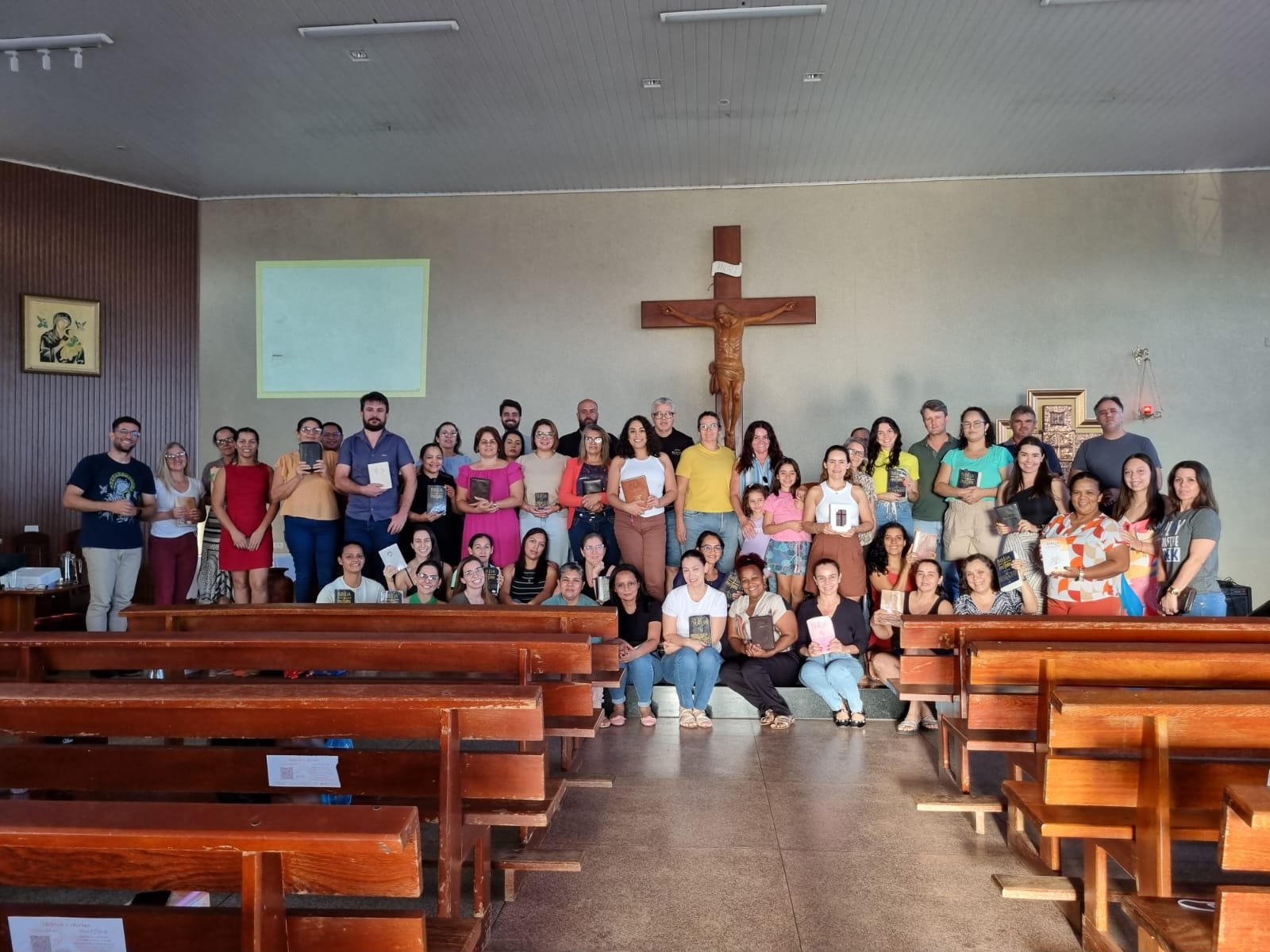 Palavra que acolhe: Prof.a Maria Antonia inicia curso bíblico com a comunidade de Confresa (MT)