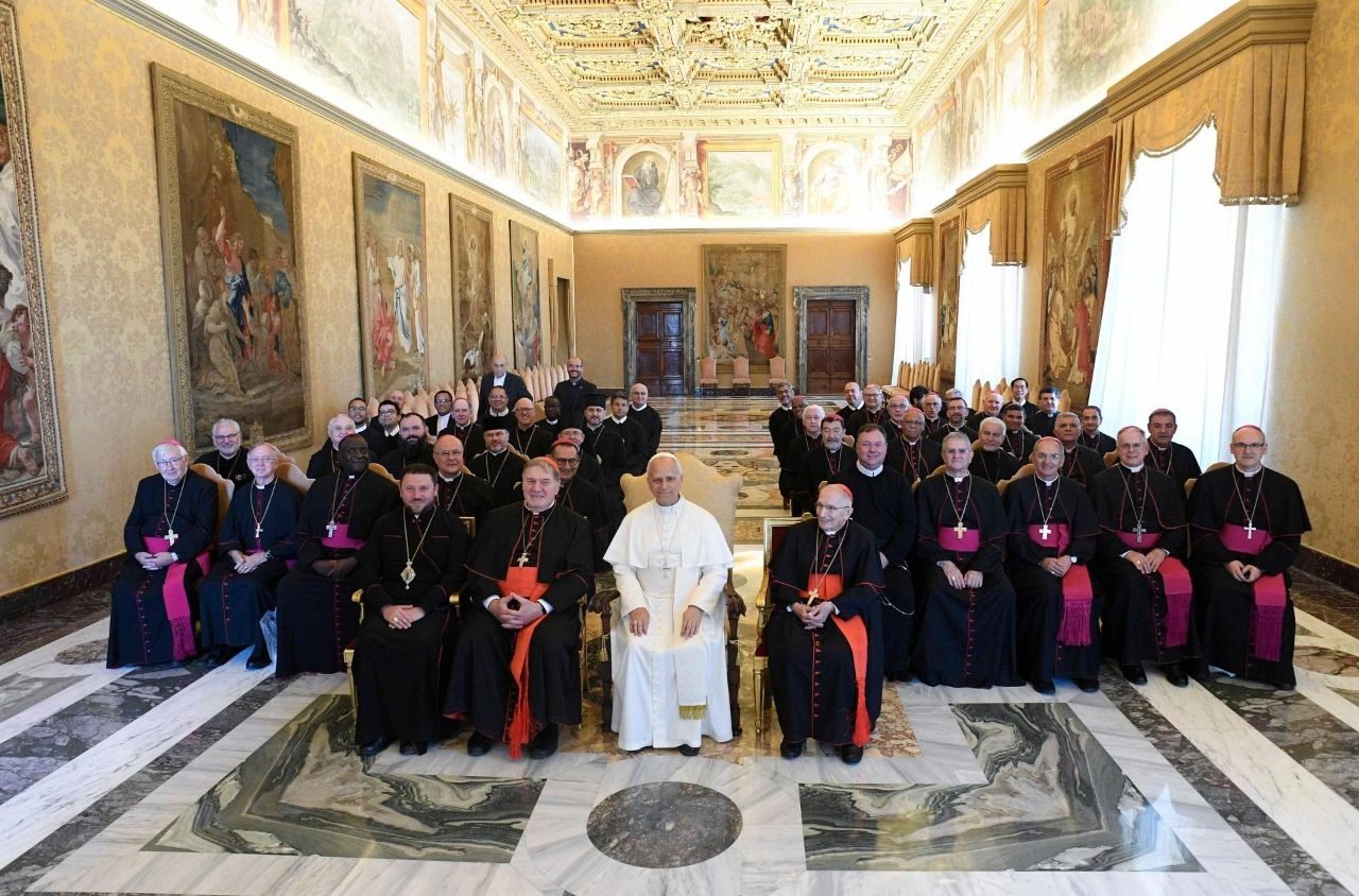 Papa Leão XIV recebe em audiência os Missionários Scalabrinianos e Redentoristas, mantenedores do ITESP