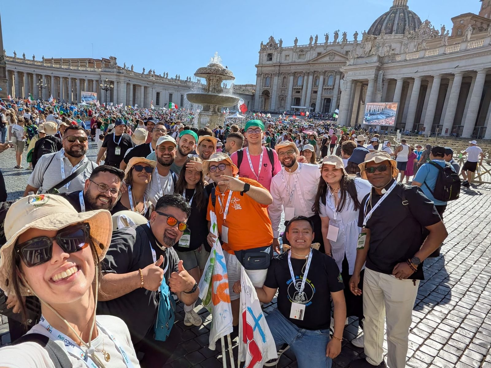 Alunos do ITESP participam do Jubileu dos Jovens em Roma e trazem inspiração para a comunidade acadêmica