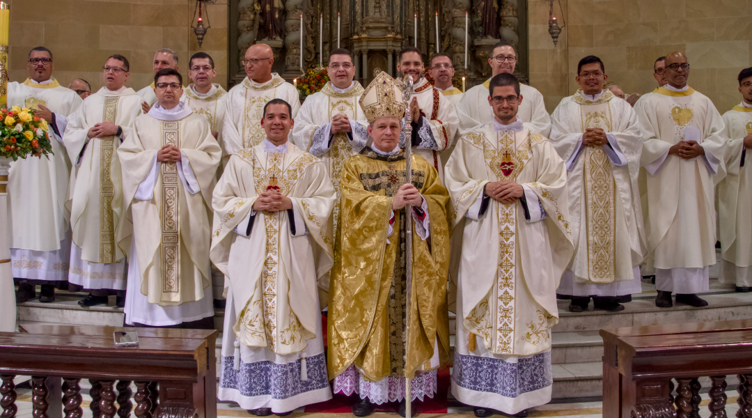 Ordenação presbiteral de ex-alunos do ITESP celebra vocação, comunhão e continuidade da missão