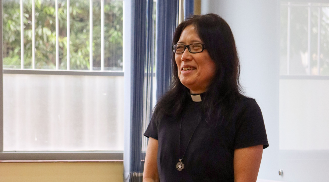 ITESP recebe a Reverenda Carmen Kawano para aula sobre ecumenismo